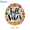 Fall vibes v2 Halloween Png Vector Design