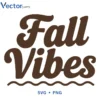 Fall vibes v4 Halloween Png Vector Design