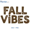 Fall vibes v5 Halloween Png Vector Design