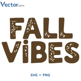 Fall vibes v5 Halloween Png Vector Design