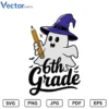 6th Grade Halloween Png Vector Design