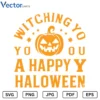 A happy halloween Halloween Png Vector Design