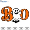 Boo 9 Halloween Png Vector Design