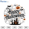 Happy Halloween v18 Png Vector Design