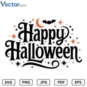 Happy Halloween v21 Png Vector Design