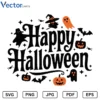 Happy Halloween v22 Png Vector Design