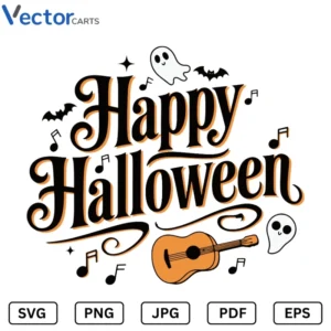 Happy Halloween v25 Png Vector Design
