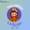 Labubu Halloween Png Vector Design