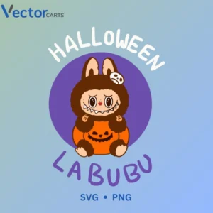 Labubu Halloween Png Vector Design