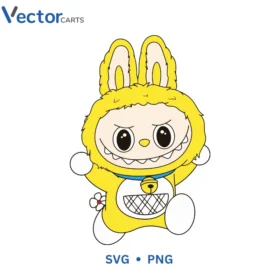 Labubu v4 Png Vector Design