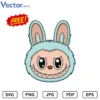 Labubu v14 Png Vector Design