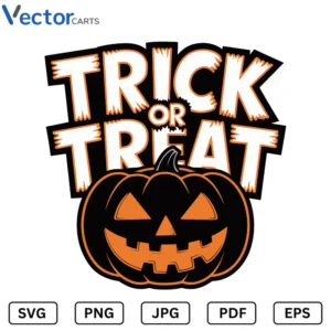 Trick or treat Halloween Png Vector Design