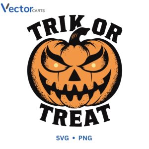 Trik or treat Halloween Png Vector Design