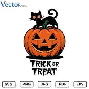 Trik or treat V1 Halloween Png Vector Design