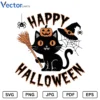 happy halloween V6 Png Vector Design