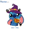 Baby Stitch Halloween Png Vector Design