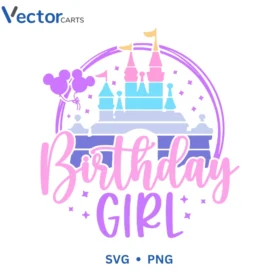 Birthday GIRL Png Vector Design