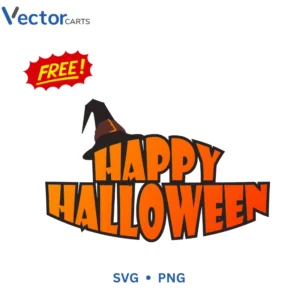 Happy halloween Free Png Vector Design