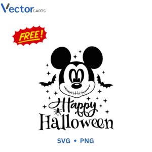 Mickey Mouse Halloween Png Vector Design