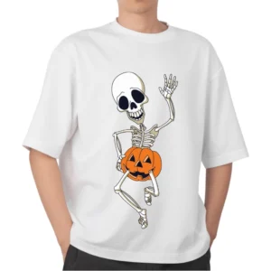 Skeleton pumpkin