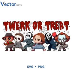 TWERK OR TREAT Halloween Embroidery design