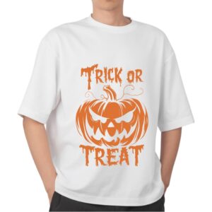 Trick or Treat Pumpkin Face Vector Spooky