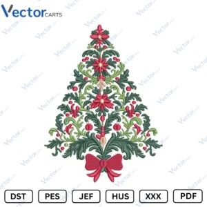 Christmas Tree Christmas Machine Embroidery design