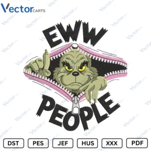 EWW People New Christmas Embroidery design