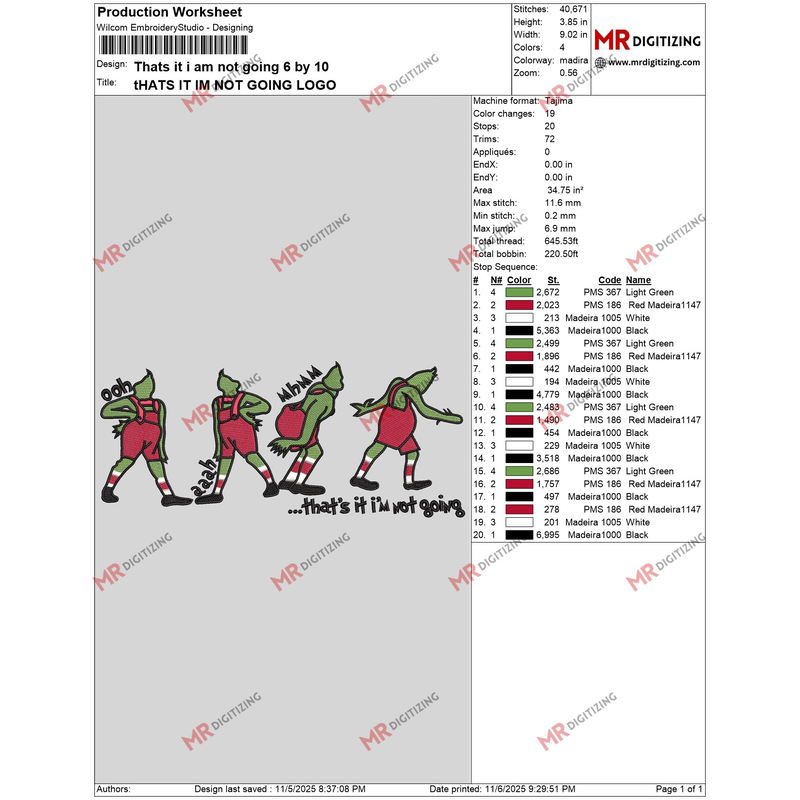 Thats it i am not going 6 by 10