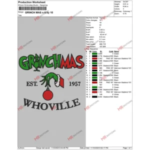 GRINCH MAS n 6 by 10